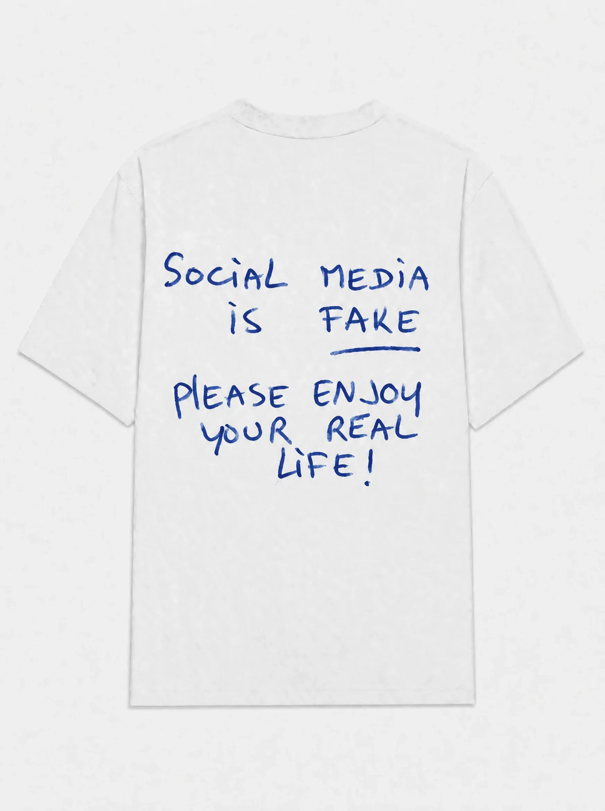 Social media is fake